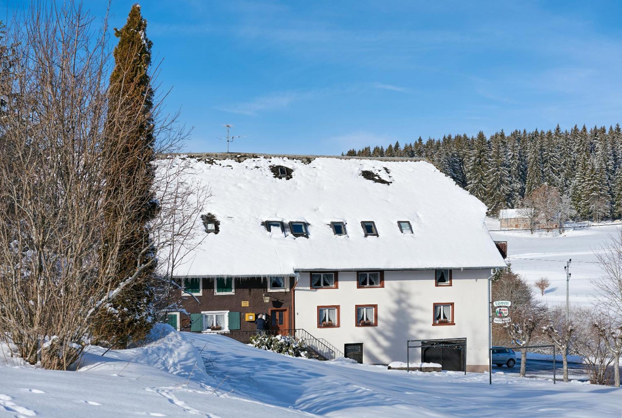 Gasthaus-Pension Zum Loewen กราเฟินเฮาเซน ภายนอก รูปภาพ